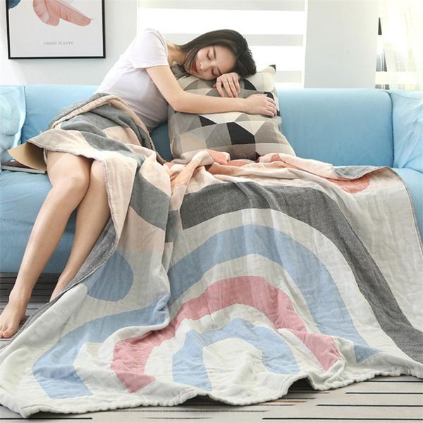 

soft warm cotton blanket 150x200cm 200x230cm blankets on sofa bed travel light thin portable home office covers wash bedspread