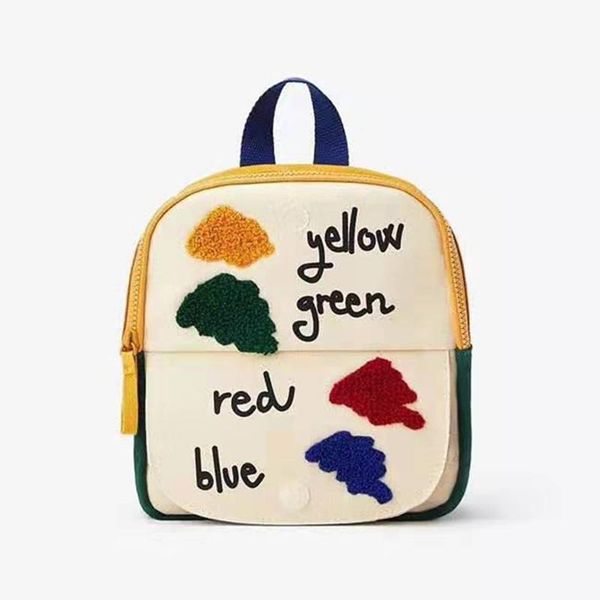 

backpack stitching flip school bag for boys and girls fun small color shoulder children mini