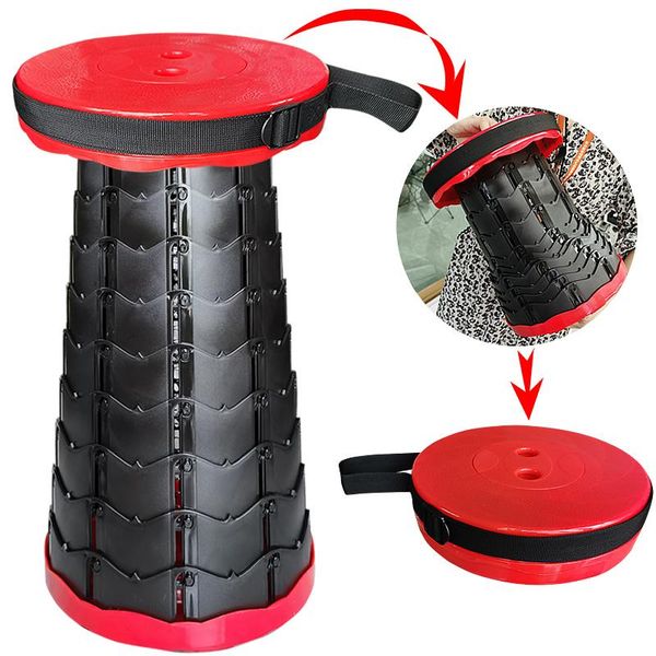 

camp furniture retractable stool folding chiar outdoor portable chair fishing camping
