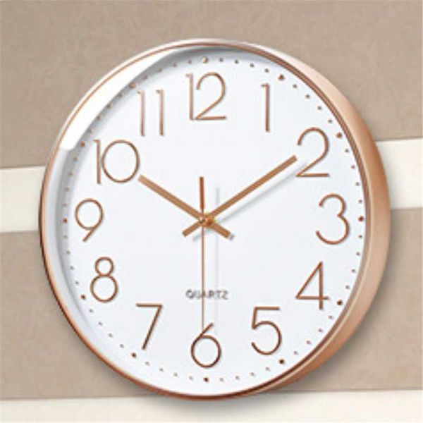 

wall clocks creative clock 10 inch silent hanging for living room decor modern quartz horloge nordic watch home