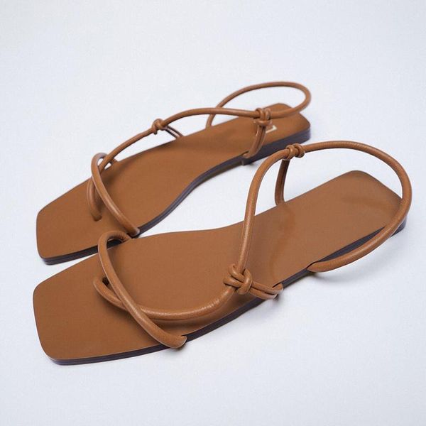 

sandals summer wonen moven for ladies flat square toe shoes outdoor, Black