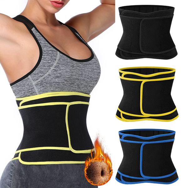 

women neoprene sweat waist trainer belt waist trimmer slimming body shaper sports girdles workout belt for weight loss