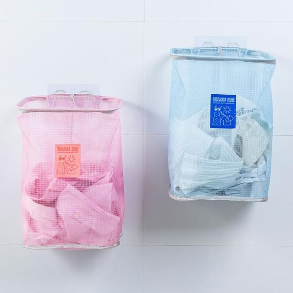

laundry bags wall hanging basket storage bag large capacity clothes kid toy hamper organizer