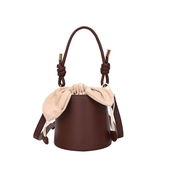 

evening bags bucket bag design one-shoulder slant bow handbag girl with