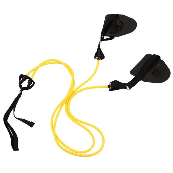 

simulation swimming exercise land arm strength fitness resistance band hand webbed paddle training bands