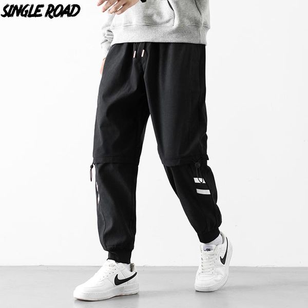 

singleroad mens sweatpants joggers men 2021 black baggy hip hop harajuku japanese streetwear trousers korean harem pants for men's