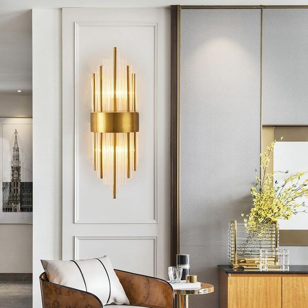 

wall lamp modern crystal corridor living room aisle bedroom lights for home