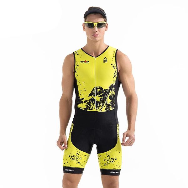

racing sets triathlon cycling jersey 2021 bike man pro team clothing mtb bicycle clothes swimmsuit running riding suit biking outfit, Black;blue