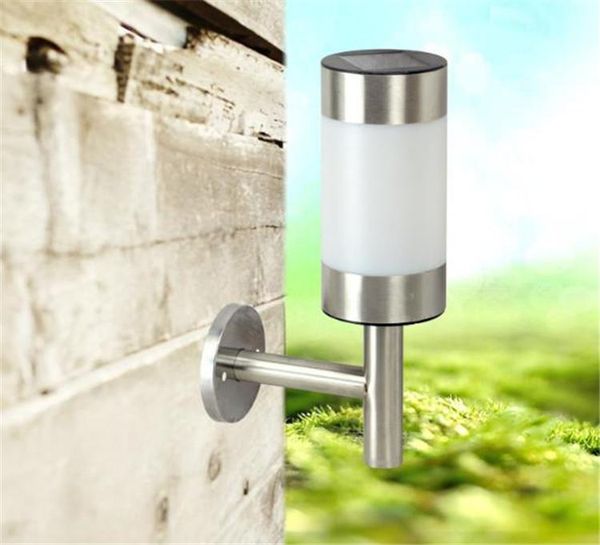 

wall lamp outdoor application stainless steel solar amount for home decoration