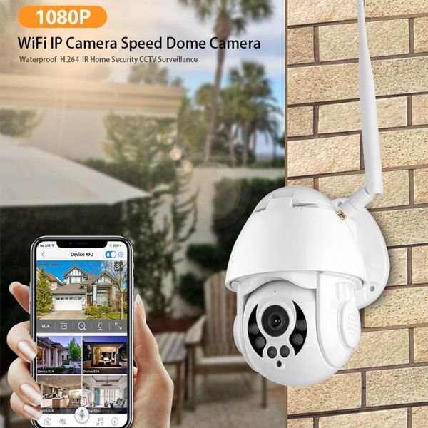 

wifi ptz ip camera face detect auto tracking 4x zoom two-way audio waterproof outdoor security cameras