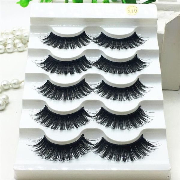 

box luxury 3d false lashes fluffy strip eyelashes long natural party magnetic hair maquiagem1