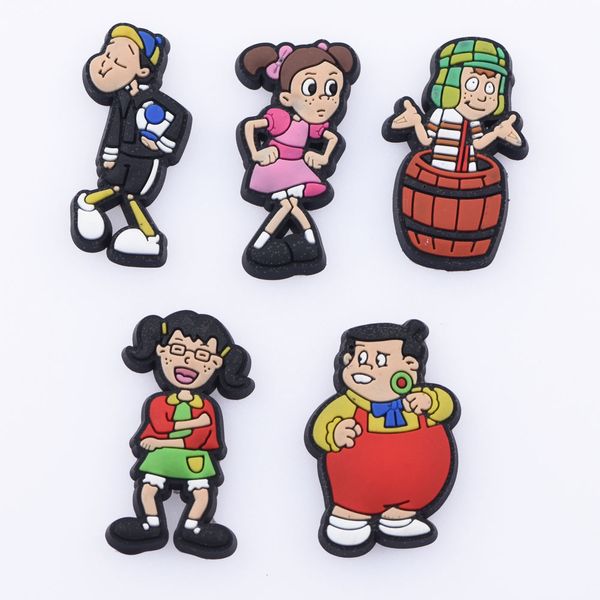 Vendita calda Custom New Design Cartoon Prince And Princess Soft PVC Animation Image Designer Shoe Charms all'ingrosso