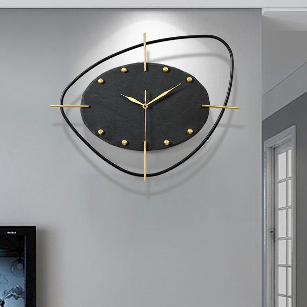

wall clocks large 3d nordic clock silent luxury creative morden design digital orologio da parete home decorations wc