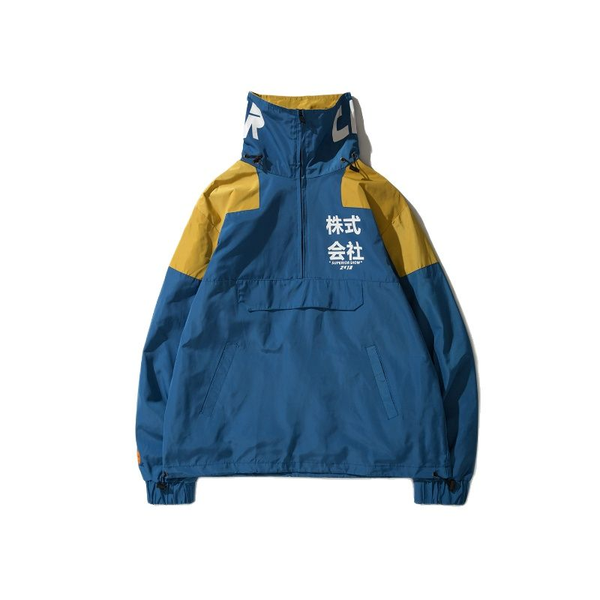 

men's jackets 2021 japanese streetwear multi pockets harajuku men hip hop jacket coat casual track vintage outerwear kpop windbreaker c, Black;brown