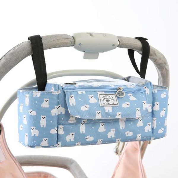

stroller parts & accessories fashion strollers organizer hanging bag storage bottle diaper nappy changing buggy cart cup holder