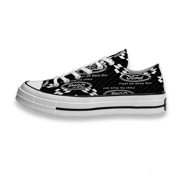 

custom printed shoes ford logo first on race day sneakers low mens womens skateboard sport footwear diy trainers canvas casual shoe