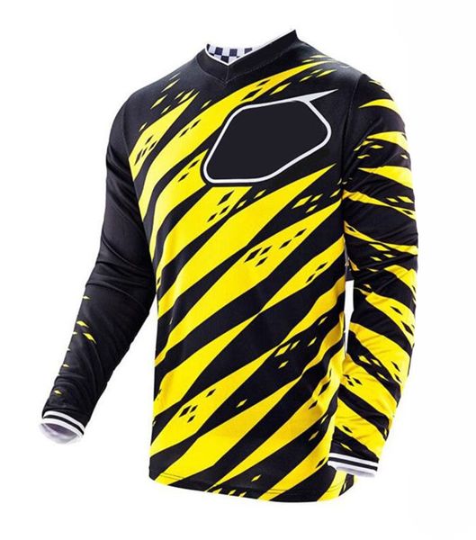 

2020 new product downhill long-sleeved t-shirt mountain bike riding suit custom off-road motorcycle racing suit