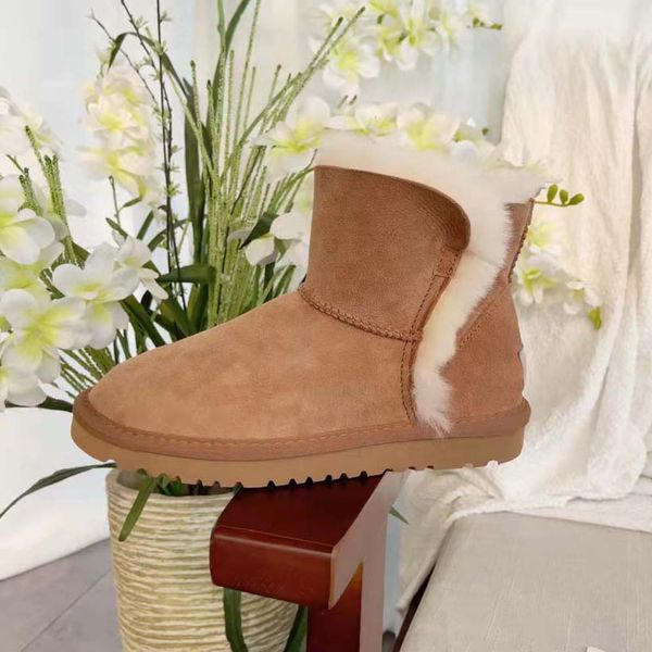 

fashion snow women winter wgg australia boots classic kneel half long ankle black grey chestnut coffee warm bailey bow womens boot girl with