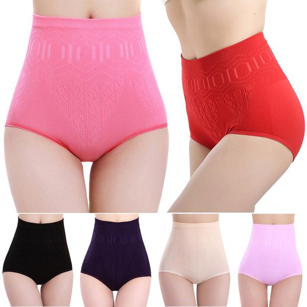 

gym clothing women shapewear panties briefs body shaper high waist tummy control seamless slimming mck99, White;black