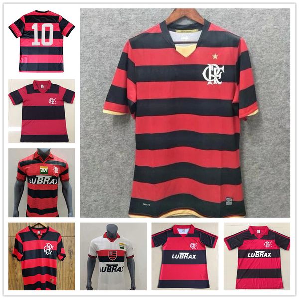 

Retro classic 1978 1979 1982 1990 1995 1996 2008 2009 Flamengo soccer jerseys ROMARIO SAVIO Retro football shirt S-2XL, Customize