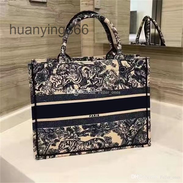 

luxury brand d bags 2022 fashion women handbag luxury designer gray white tiger print embroidery multicolor si kw3r