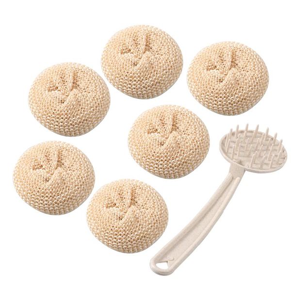 

cleaning cloths 1 set ball premium practical dish fiber washing kitchen sponge bowl