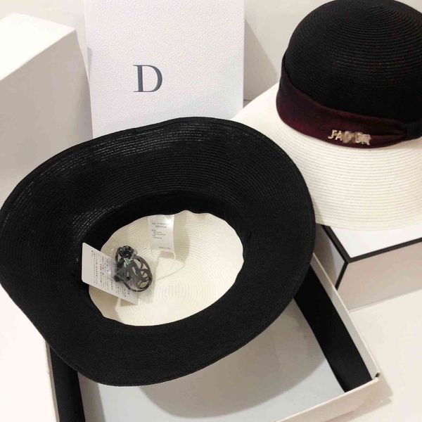 

new color matching fisherman's hat in summer, Black;white