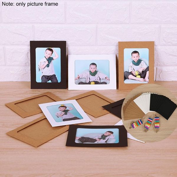 

frames 30pcs 6inch wedding party wall hanging paper po frame simple memory art accessories birthday gift home decor easy install
