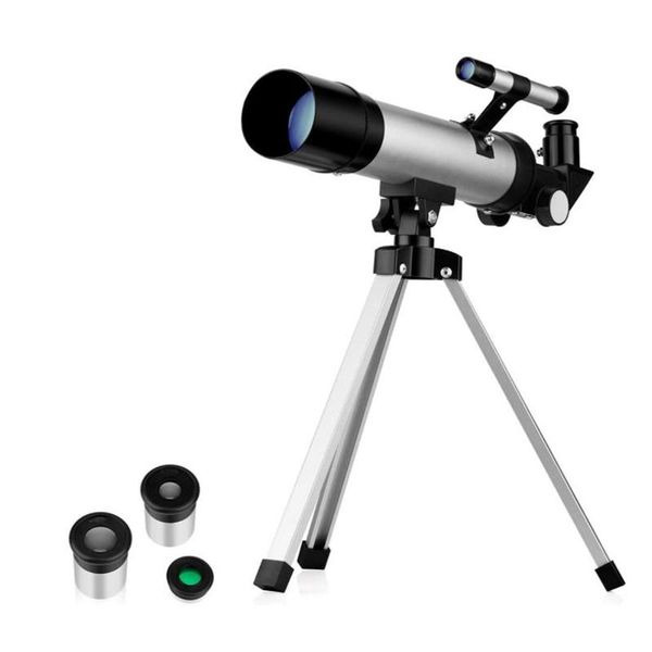 

telescope & binoculars for kids telescopes astronomy beginners capable of 90x magnification,eyepieces tabletripod viewfinder