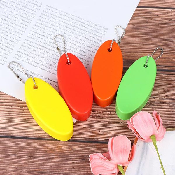 

foam floating buoyant keychain for water sports boat keyring canoe rafting surf accessory swimming oval key kayak rafts/inflatable boats
