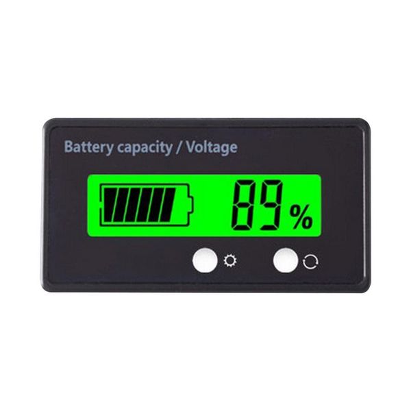 

car video dc 6v-63v lithium lead acid battery capacity indicator power display meter led digital voltmeter voltage tester
