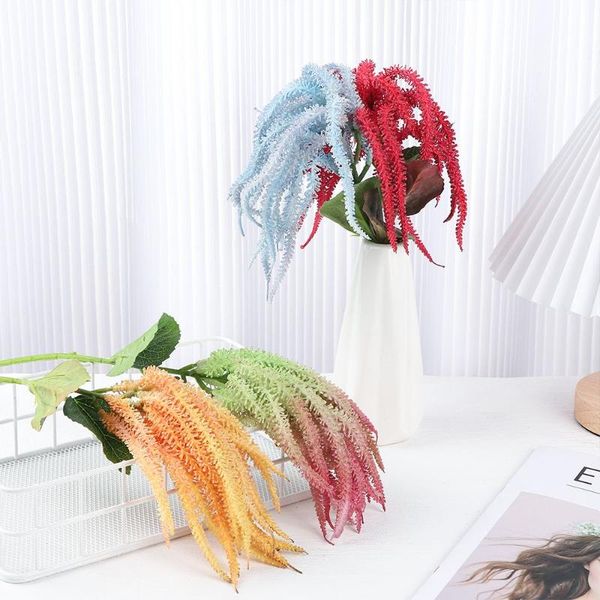 

decorative flowers & wreaths plant christmas decor simulation green grass artificial wedding accessories plants home decoration