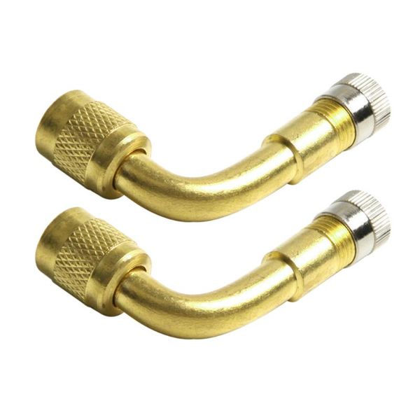 

exhaust pipe 90 degree brass air tyre valve schrader stem with extension adapter for car truck motorcycle