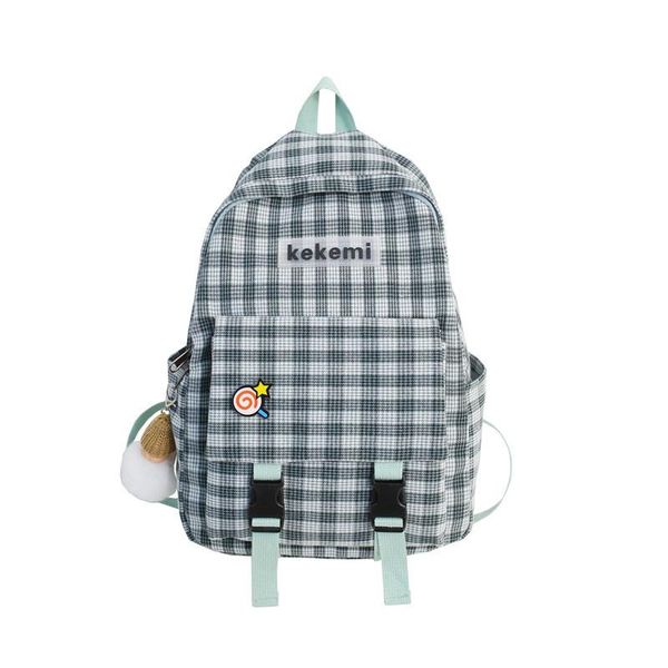 

backpack classic style schoolbag boys and girls high school students