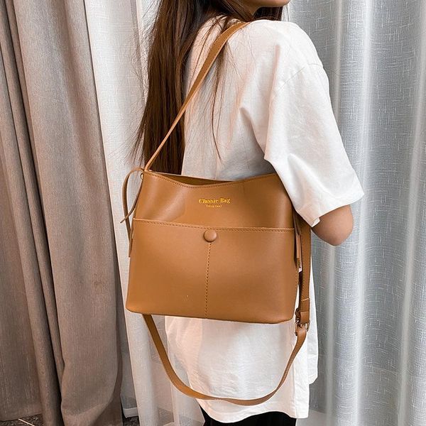 

evening bags western style ladies small bag fashion net red bucket korean retro messenger shoulder purses and handbags luxury