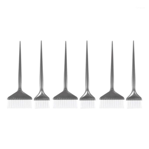 

6pcs hair dyeing brushes widened soft coloring comb tint tool1, Silver