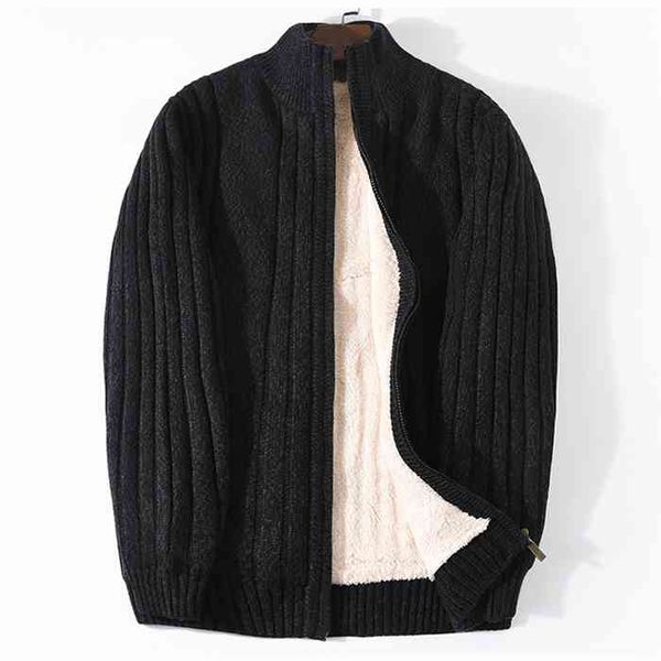 

2021 men's busins casual fashion sweater in solid color, Black