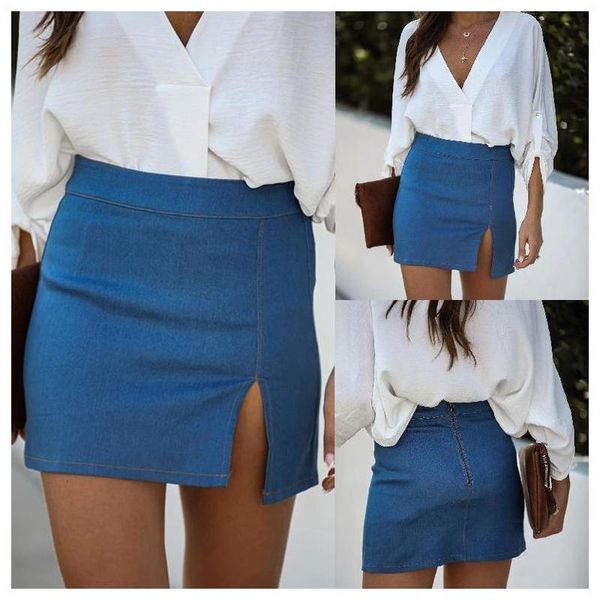 

women's shorts high waist denim skirt plus size summer xl short, White;black