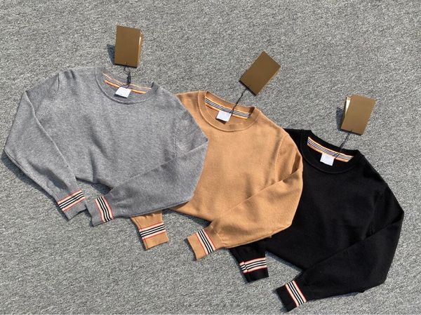 

brand sweaters men and women fashion round neck pullover letter embroidery sweater couple long sleeve coat fast shipping, White;black