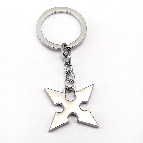 

keychains 2021 game kingdom hearts keychain darts key ring holder bag charm chain fashion jewelry, Silver