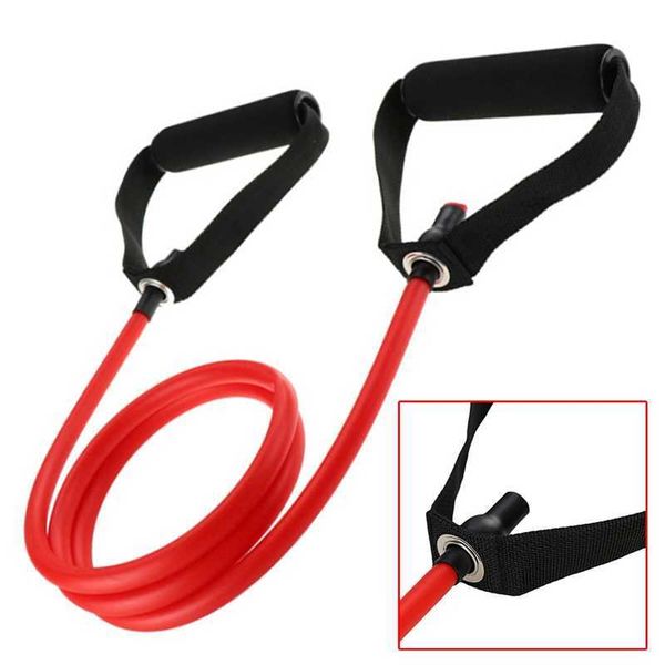 Fasce elastiche di resistenza Unisex Yoga Pull Rope Fitness Corda Elastici per attrezzature per il fitness Expander Esercizio Tubo Allenamento H1026