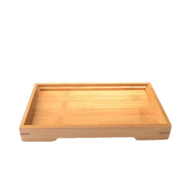 

kitchen storage & organization creative rectangular japanese bamboo tea tray solid wood size teapot ceremony