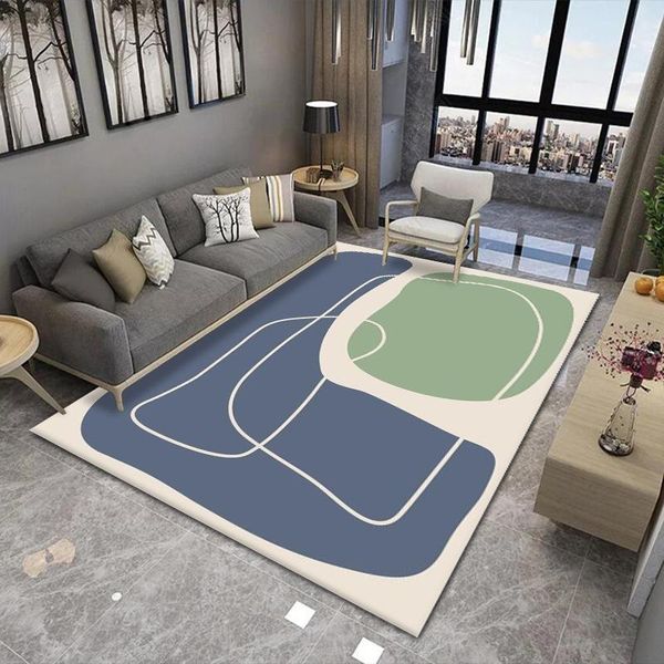 

carpets abstract geometric beside table for living room bedroom big area rugs carpet modern floor mats parlor home decor