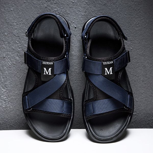 

trainers mens sandals sports womens sandy beach shoes lady gentlemen slippers breathable and lightweight flip flops, Black