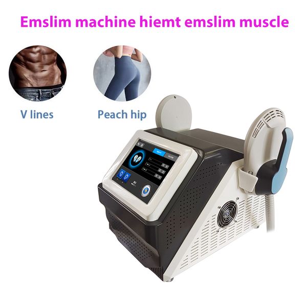 Professionelle Fitness-Schlankheitsgeräte, elektrische Muskelstimulation, Muskelaufbau, tragbare RF-EMSlim-Körperformungsmaschinen für Mann und Frau