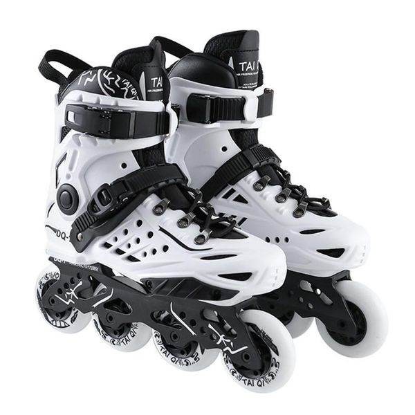 

inline roller skates skating shoes sneaker outdoor beginner trucks pu wheels cool street style &