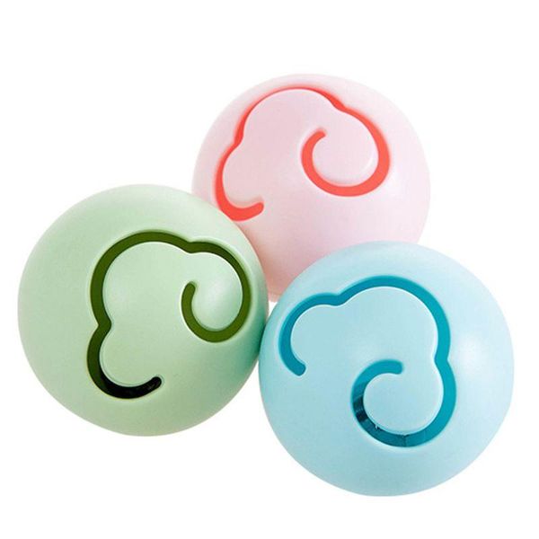 

cat toys interactive ball kitten playing flash light catnip bell