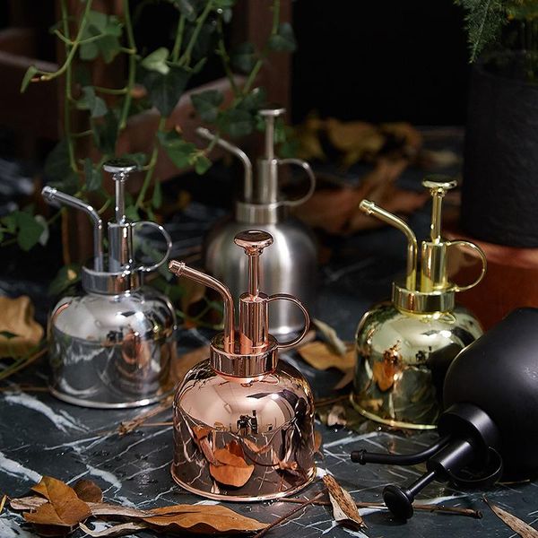 

watering equipments long mouth water can stainless steel pot garden flower plants 300ml kettle gardening tool