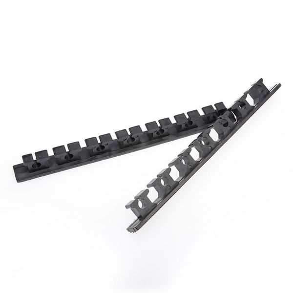 

2x vertical 7-rod storage rod rack - rubber wall mounted boat fishing rods