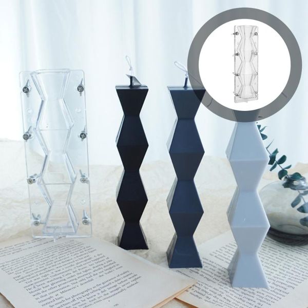 

craft tools 1pc delicate candle mold geometric casting diy